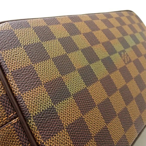 Louis Vuitton Damier Saleya PM Ebene Tote Bag Brown - Picture 3 of 7